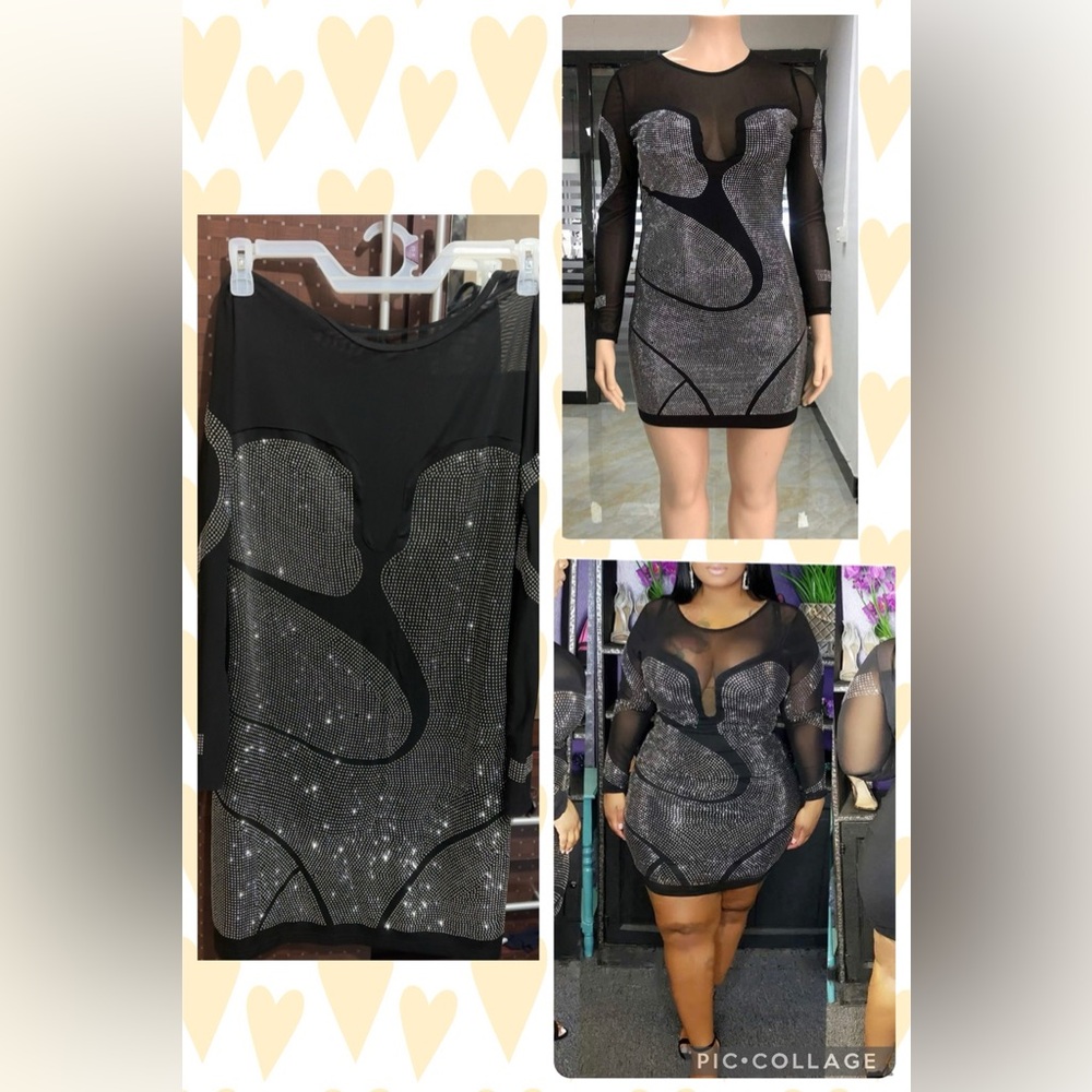 IyMoo Fashion Sexy Plus Size Party Dresses for Curvy Women